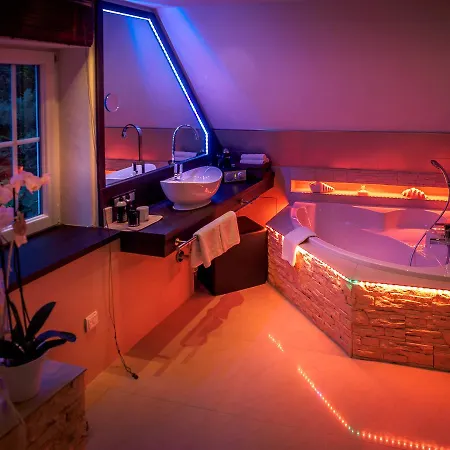 Quarto em Acomodações Particulares Gaestezimmer Im Haus Am Wald *